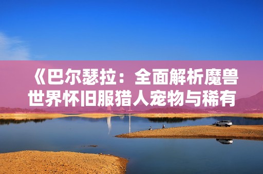 《巴尔瑟拉：全面解析魔兽世界怀旧服猎人宠物与稀有野兽刷新时间》
