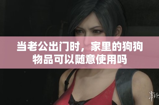 当老公出门时，家里的狗狗物品可以随意使用吗