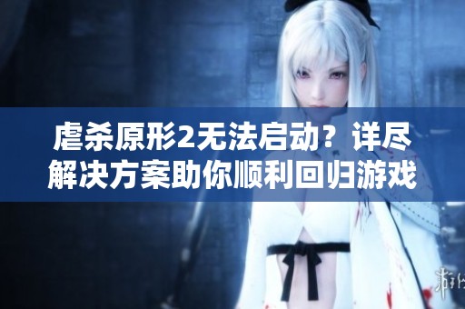 虐杀原形2无法启动？详尽解决方案助你顺利回归游戏体验