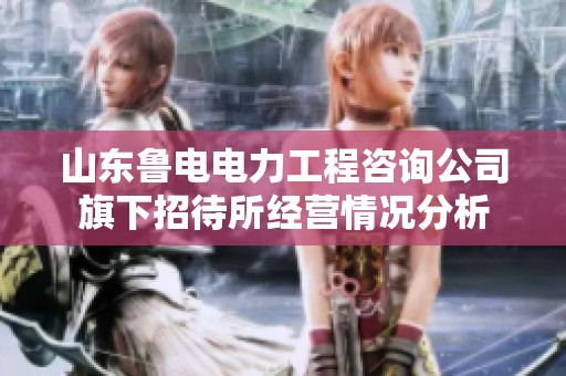 山东鲁电电力工程咨询公司旗下招待所经营情况分析