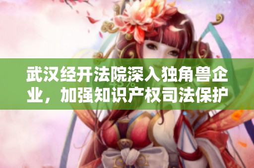 武汉经开法院深入独角兽企业，加强知识产权司法保护服务体系