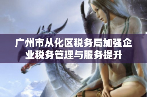 广州市从化区税务局加强企业税务管理与服务提升