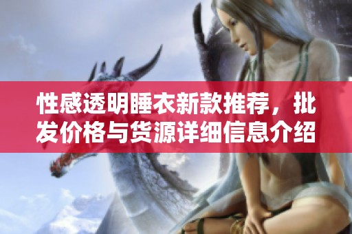 性感透明睡衣新款推荐，批发价格与货源详细信息介绍