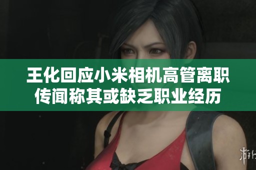 王化回应小米相机高管离职传闻称其或缺乏职业经历