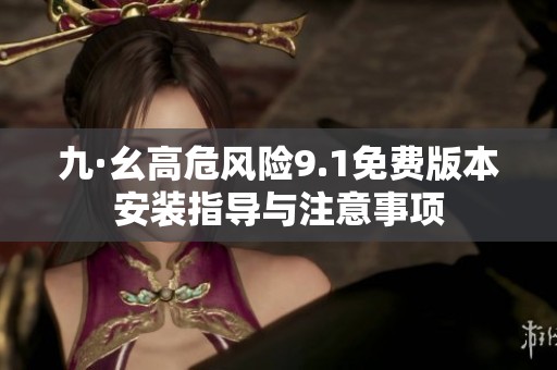 九·幺高危风险9.1免费版本安装指导与注意事项