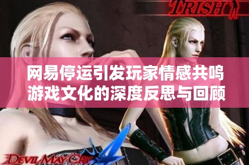 网易停运引发玩家情感共鸣 游戏文化的深度反思与回顾