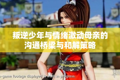 叛逆少年与情绪激动母亲的沟通桥梁与和解策略
