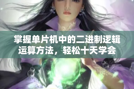 掌握单片机中的二进制逻辑运算方法，轻松十天学会