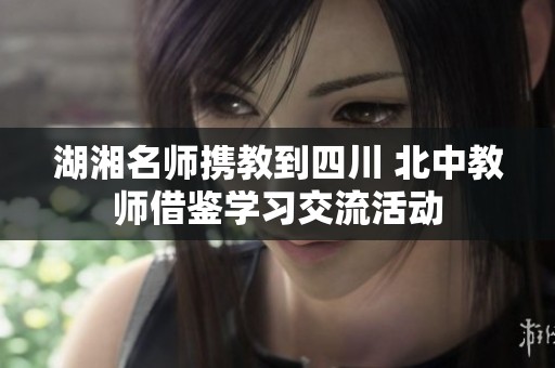 湖湘名师携教到四川 北中教师借鉴学习交流活动