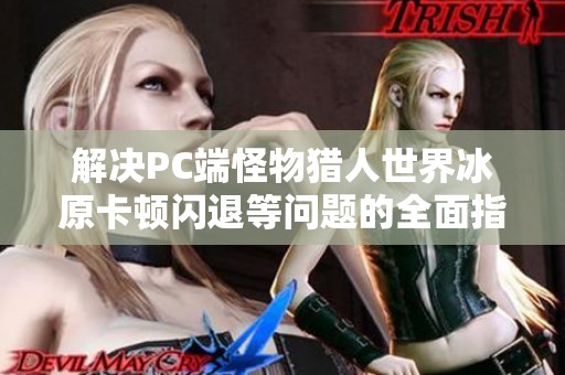 解决PC端怪物猎人世界冰原卡顿闪退等问题的全面指南