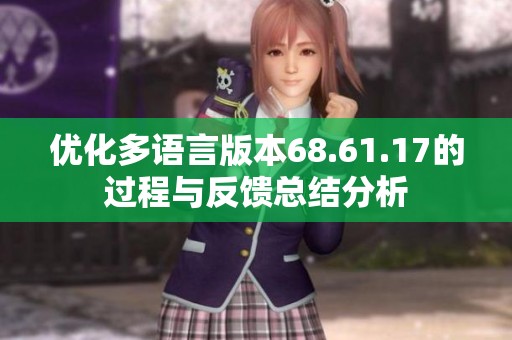优化多语言版本68.61.17的过程与反馈总结分析