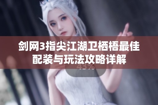 剑网3指尖江湖卫栖梧最佳配装与玩法攻略详解