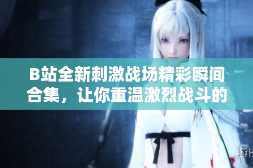 B站全新刺激战场精彩瞬间合集，让你重温激烈战斗的快感