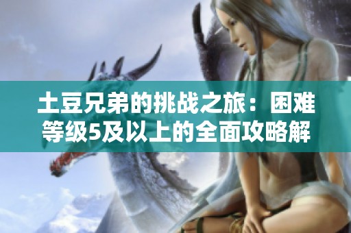 土豆兄弟的挑战之旅：困难等级5及以上的全面攻略解析