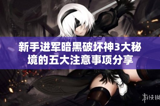 新手进军暗黑破坏神3大秘境的五大注意事项分享