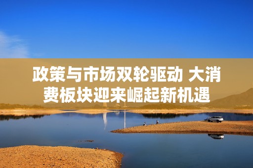 政策与市场双轮驱动 大消费板块迎来崛起新机遇