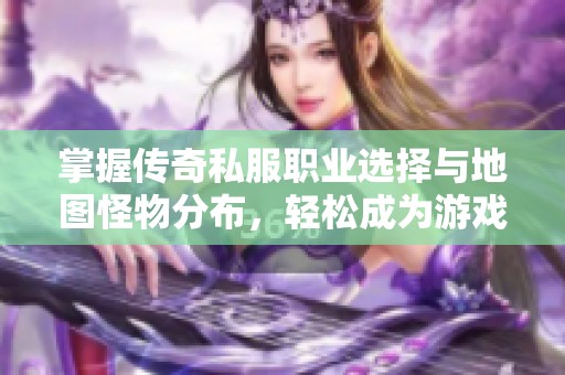 掌握传奇私服职业选择与地图怪物分布，轻松成为游戏王者
