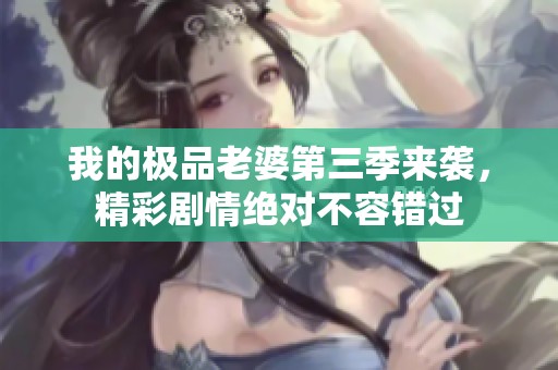 我的极品老婆第三季来袭，精彩剧情绝对不容错过