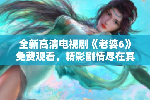 全新高清电视剧《老婆6》免费观看，精彩剧情尽在其中