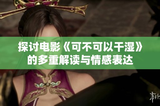 探讨电影《可不可以干湿》的多重解读与情感表达