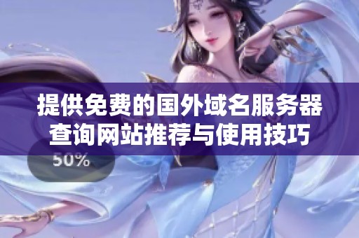 提供免费的国外域名服务器查询网站推荐与使用技巧