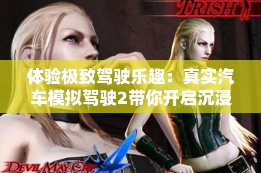 体验极致驾驶乐趣：真实汽车模拟驾驶2带你开启沉浸式汽车模拟之旅