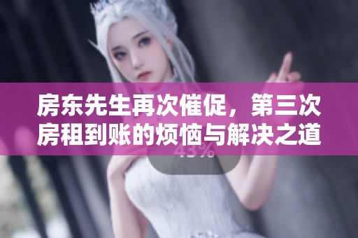 房东先生再次催促，第三次房租到账的烦恼与解决之道
