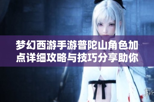 梦幻西游手游普陀山角色加点详细攻略与技巧分享助你提升战斗力