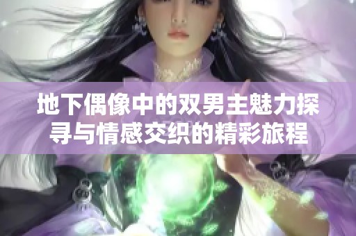 地下偶像中的双男主魅力探寻与情感交织的精彩旅程