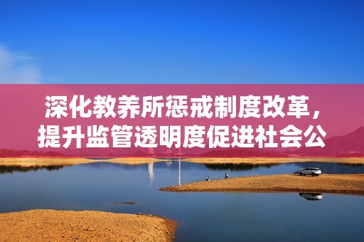 深化教养所惩戒制度改革，提升监管透明度促进社会公信力建设