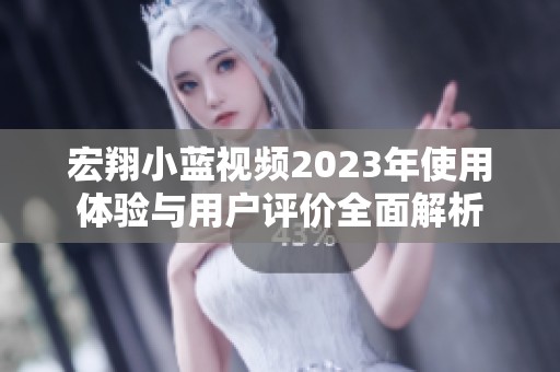 宏翔小蓝视频2023年使用体验与用户评价全面解析