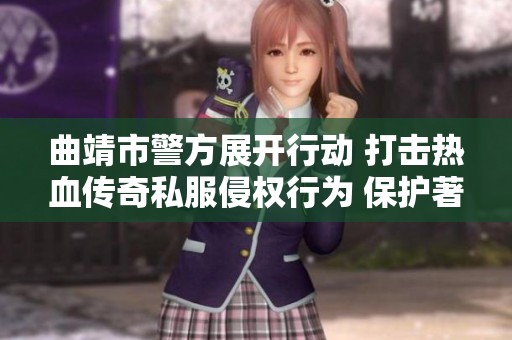 曲靖市警方展开行动 打击热血传奇私服侵权行为 保护著作权合法权益