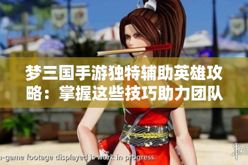 梦三国手游独特辅助英雄攻略：掌握这些技巧助力团队轻松夺得胜利