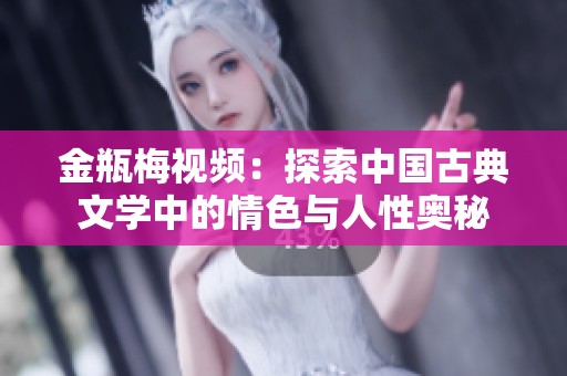 金瓶梅视频：探索中国古典文学中的情色与人性奥秘