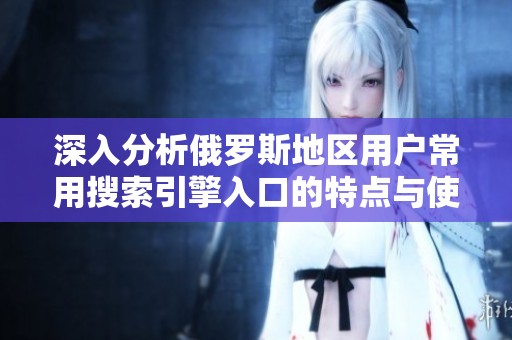 深入分析俄罗斯地区用户常用搜索引擎入口的特点与使用情况