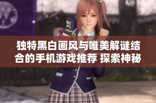 独特黑白画风与唯美解谜结合的手机游戏推荐 探索神秘世界的奇妙体验