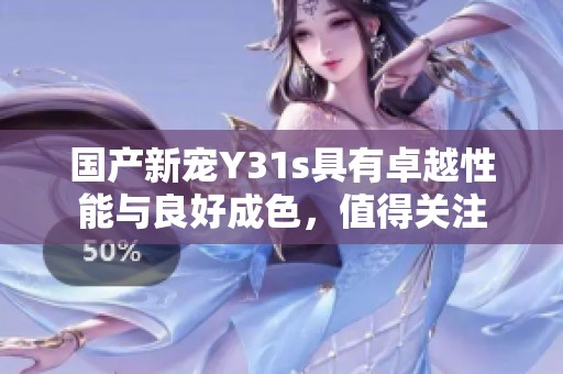 国产新宠Y31s具有卓越性能与良好成色，值得关注