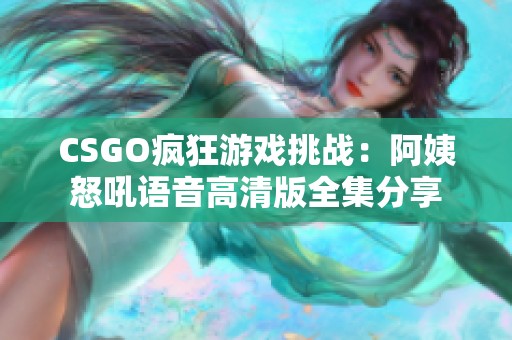 CSGO疯狂游戏挑战：阿姨怒吼语音高清版全集分享