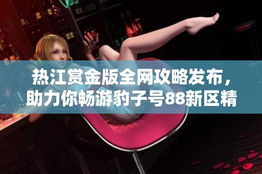 热江赏金版全网攻略发布，助力你畅游豹子号88新区精彩旅程即将开启