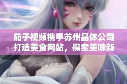 茄子视频携手苏州晶体公司打造美食网站，探索美味新天地