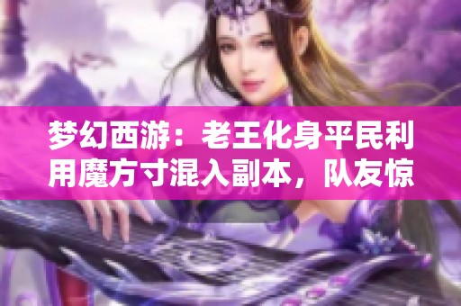 梦幻西游：老王化身平民利用魔方寸混入副本，队友惊呆一万群秒解析