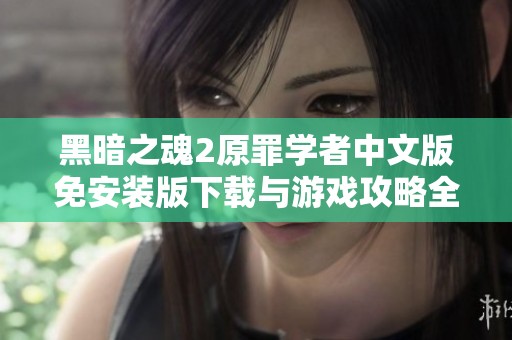 黑暗之魂2原罪学者中文版免安装版下载与游戏攻略全解析