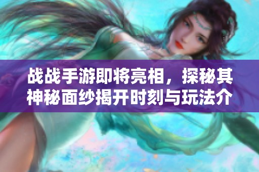 战战手游即将亮相，探秘其神秘面纱揭开时刻与玩法介绍