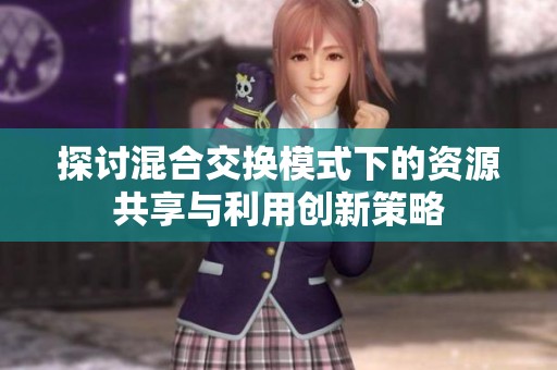 探讨混合交换模式下的资源共享与利用创新策略