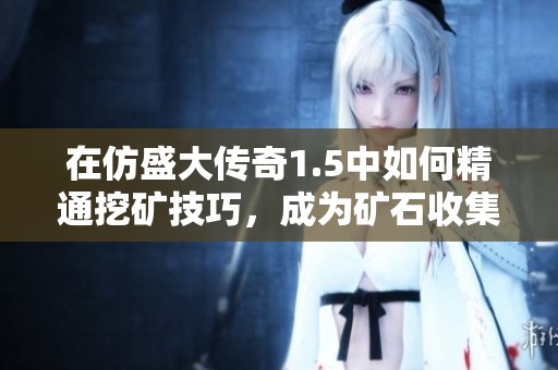 在仿盛大传奇1.5中如何精通挖矿技巧，成为矿石收集达人