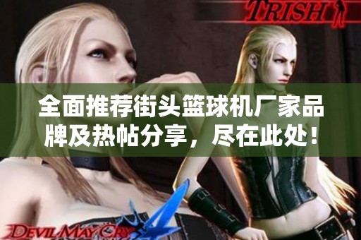 全面推荐街头篮球机厂家品牌及热帖分享，尽在此处！