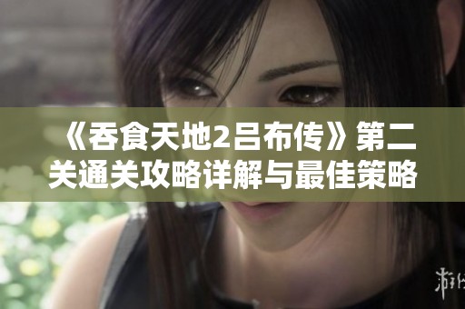 《吞食天地2吕布传》第二关通关攻略详解与最佳策略分享