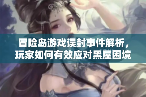 冒险岛游戏误封事件解析，玩家如何有效应对黑屋困境与解封策略