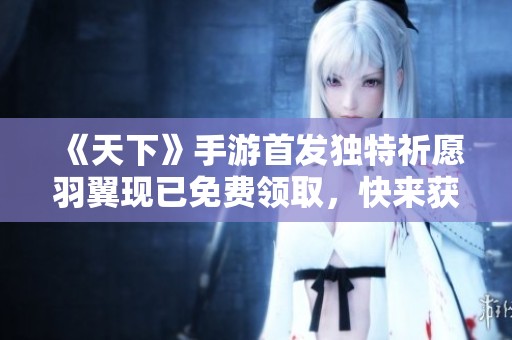 《天下》手游首发独特祈愿羽翼现已免费领取，快来获取吧！