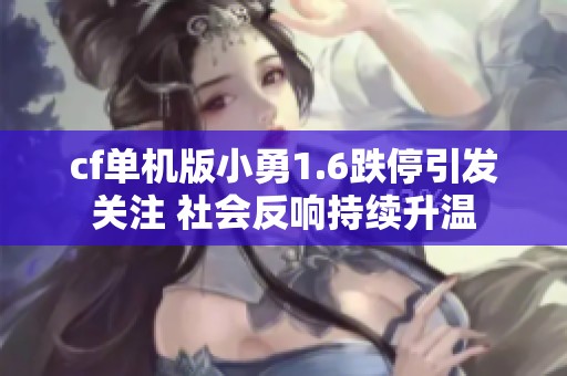 cf单机版小勇1.6跌停引发关注 社会反响持续升温